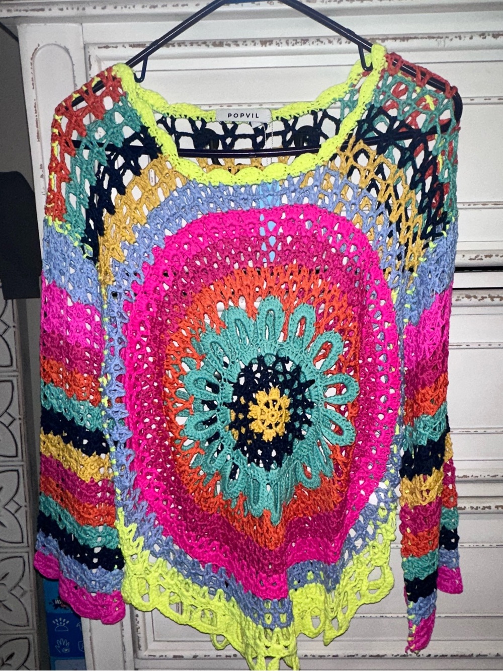 POPVIL Bright Multicolor Swim Cover-Up